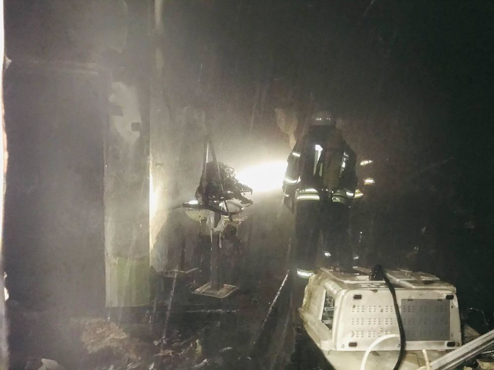 В Запорожье произошел пожар в инфекционной больнице, погибли четыре человека. Фоторепортаж / ГОРДОН