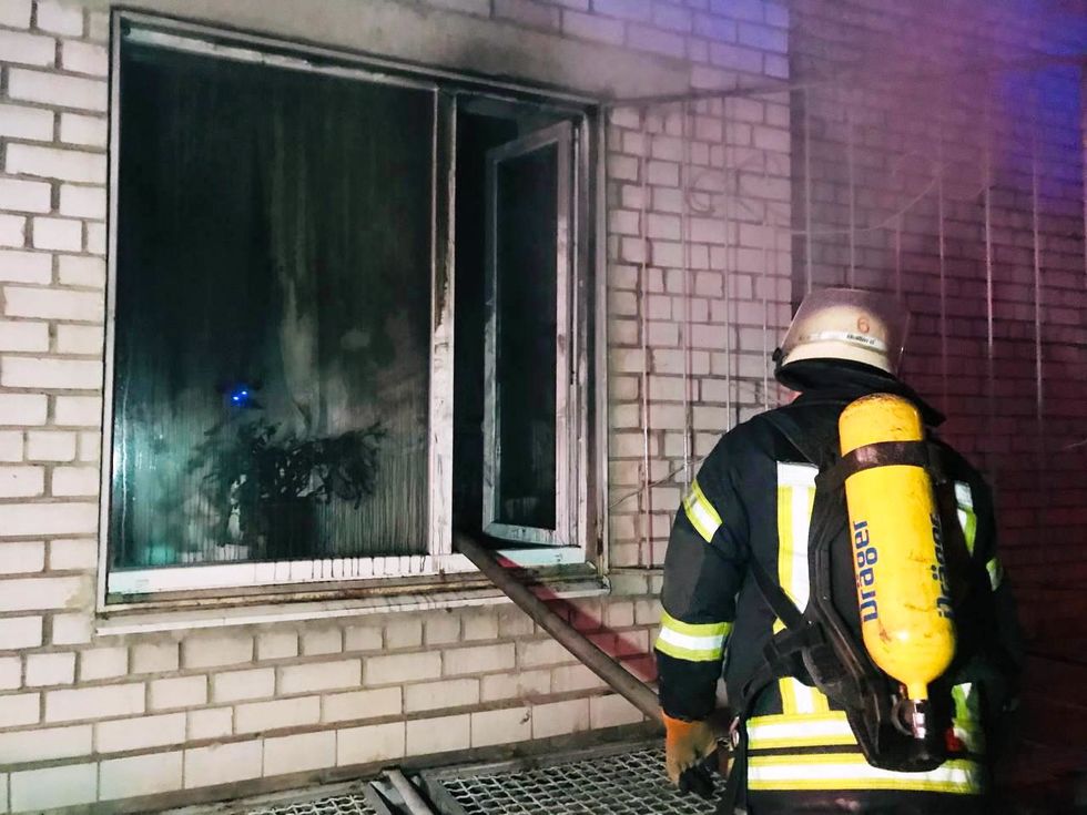 В Запорожье произошел пожар в инфекционной больнице, погибли четыре человека. Фоторепортаж / ГОРДОН