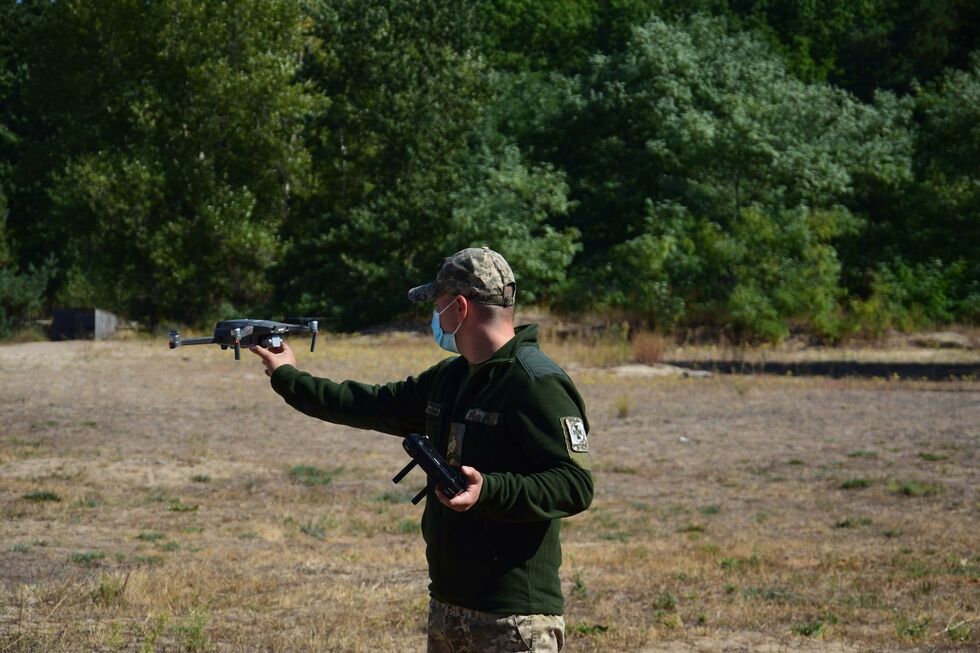 В Украине прошли учения по управлению беспилотниками. Фоторепортаж 1