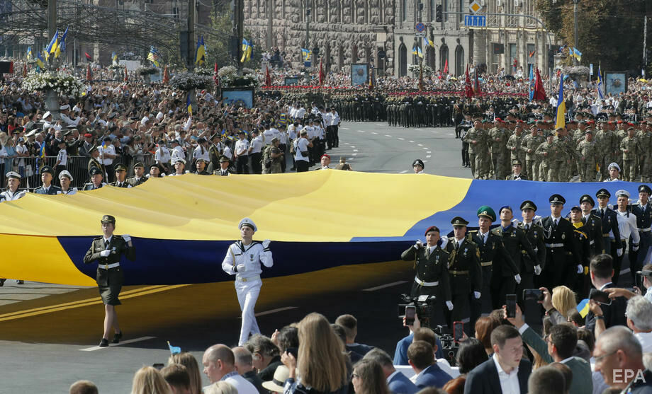 В Киеве прошел военный парад по случаю 30-летия независимости Украины. Фоторепортаж 2