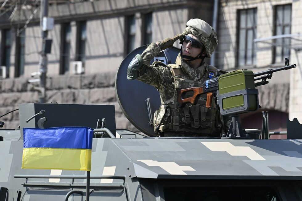 В Киеве прошел военный парад по случаю 30-летия независимости Украины. Фоторепортаж 19
