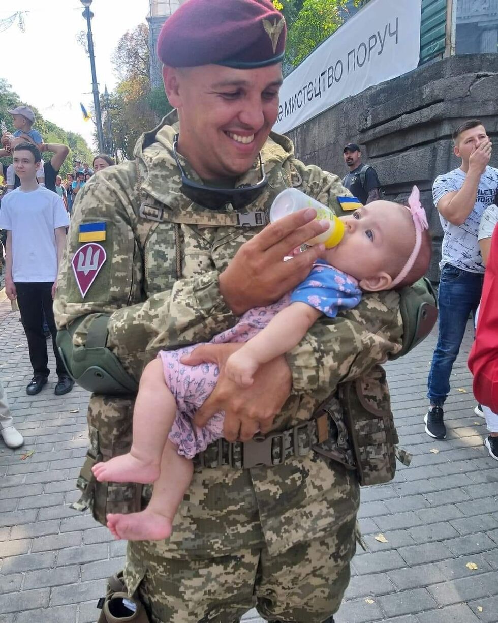 В Киеве прошел военный парад по случаю 30-летия независимости Украины. Фоторепортаж 22