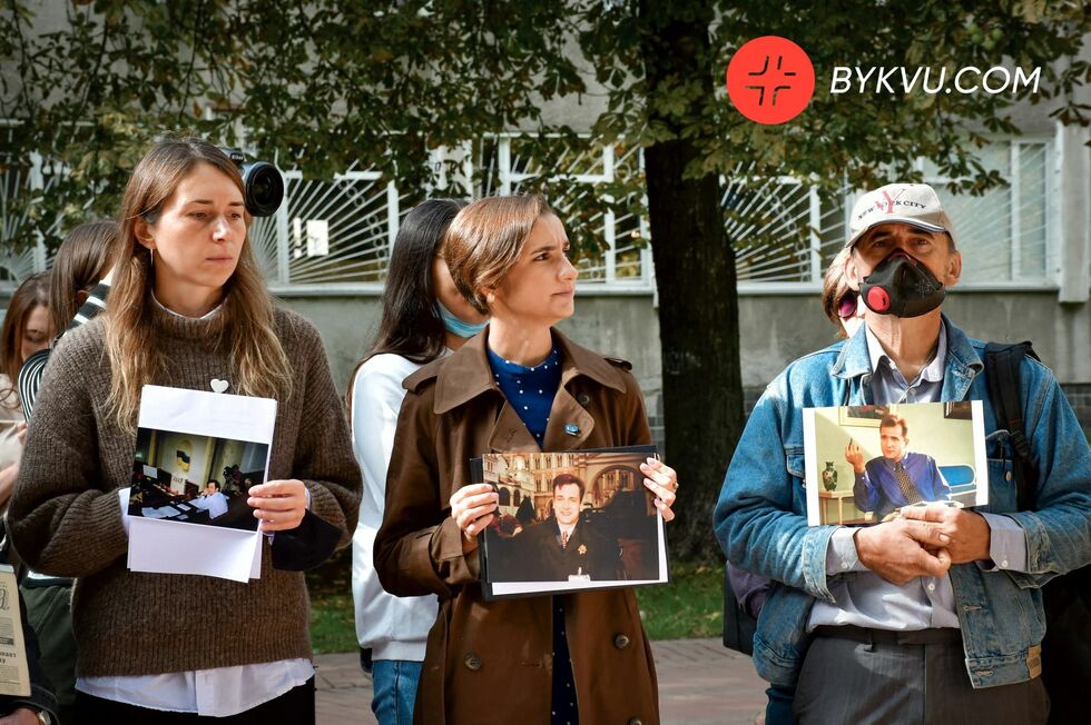 21 год со дня убийства. В Киеве прошла акция памяти Гонгадзе. Фоторепортаж 1