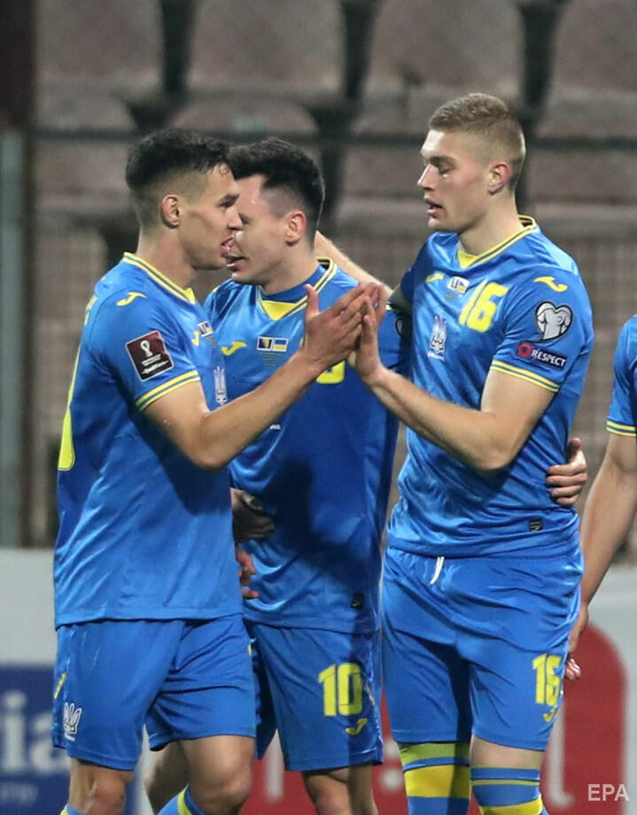 Довбик вышел и забил. Как сборная Украины победила Боснию и Герцеговину и вышла в плей-офф отбора на ЧМ 2022. Фоторепортаж 8