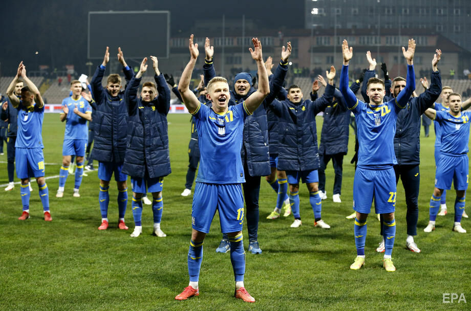 Довбик вышел и забил. Как сборная Украины победила Боснию и Герцеговину и вышла в плей-офф отбора на ЧМ 2022. Фоторепортаж 9