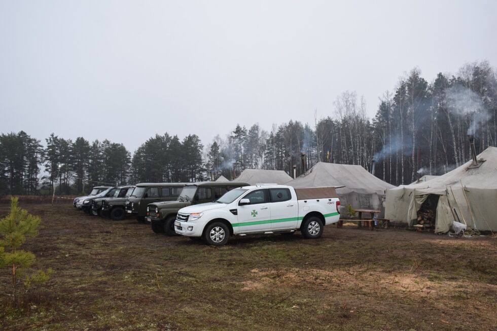 Госпогранслужба показала, как проходит спецоперация "Полесье" на украинско-белорусской границе. Фоторепортаж 3