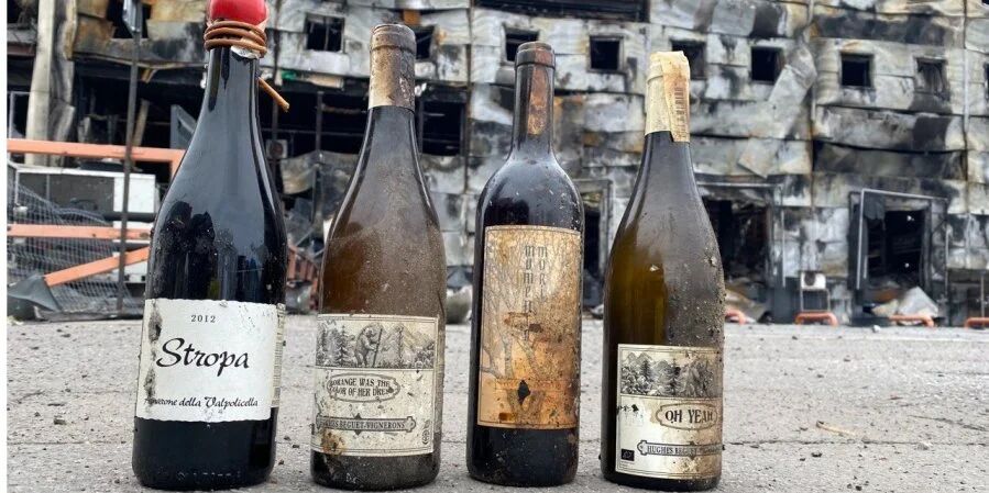 Good Wine показала фото полностью разрушенного склада в Киевской области – уничтожено 1,6 млн бутылок вина 1