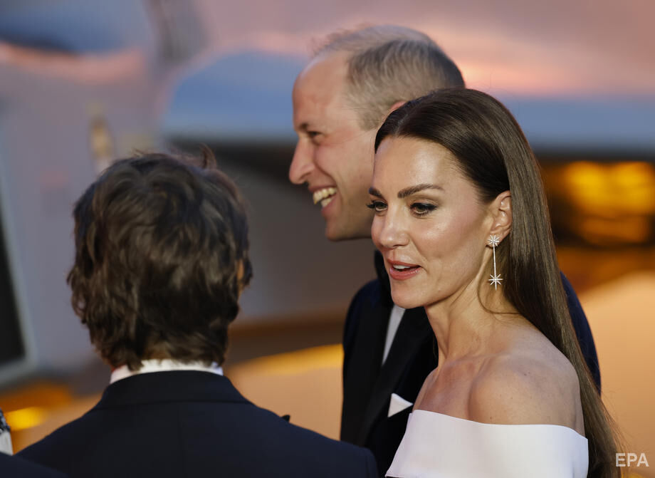 Принц Уильям и его жена Кэтрин встретились с Томом Крузом на благотворительном кинопоказе в Лондоне. Фото 3