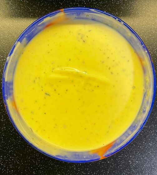 "Весь вкус этого блюда в заправке и она просто фантастическая ...