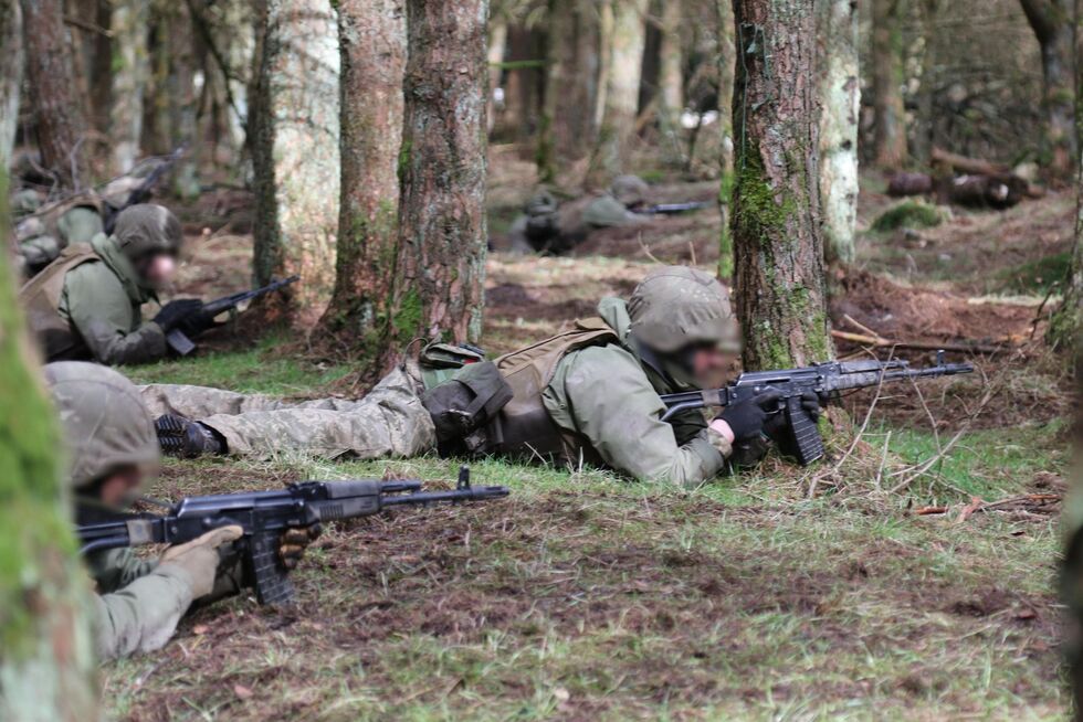 Генштаб ВСУ показал, как норвежские инструкторы учат украинских военных ведению боя в лесу. Фото 3