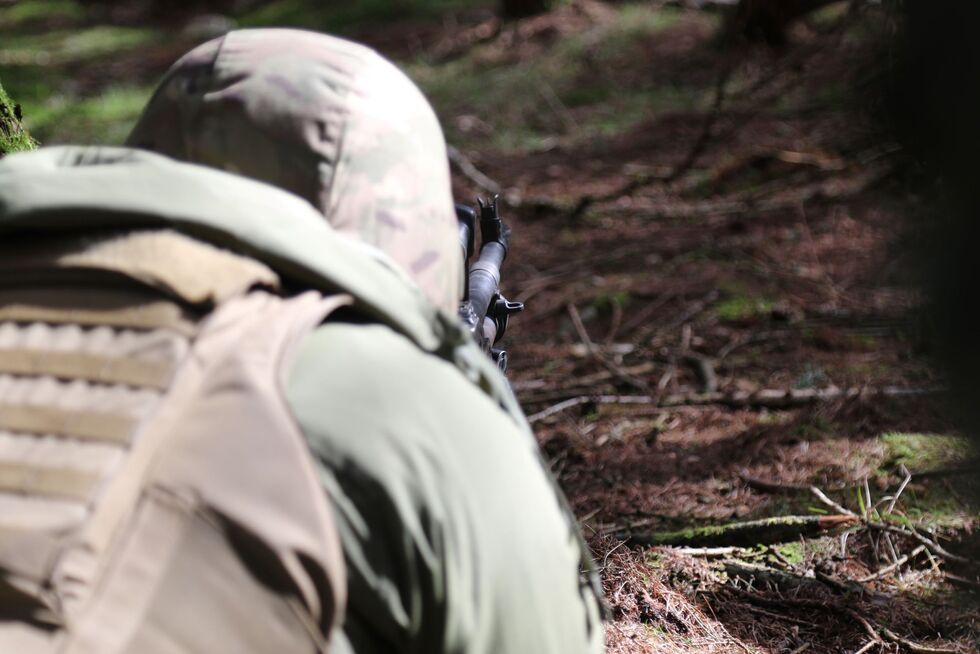 Генштаб ВСУ показал, как норвежские инструкторы учат украинских военных ведению боя в лесу. Фото 5