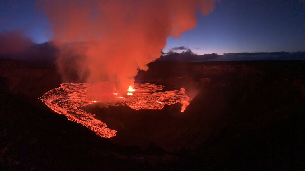На Гавайях начал извергаться вулкан Килауэа. Фоторепортаж 5