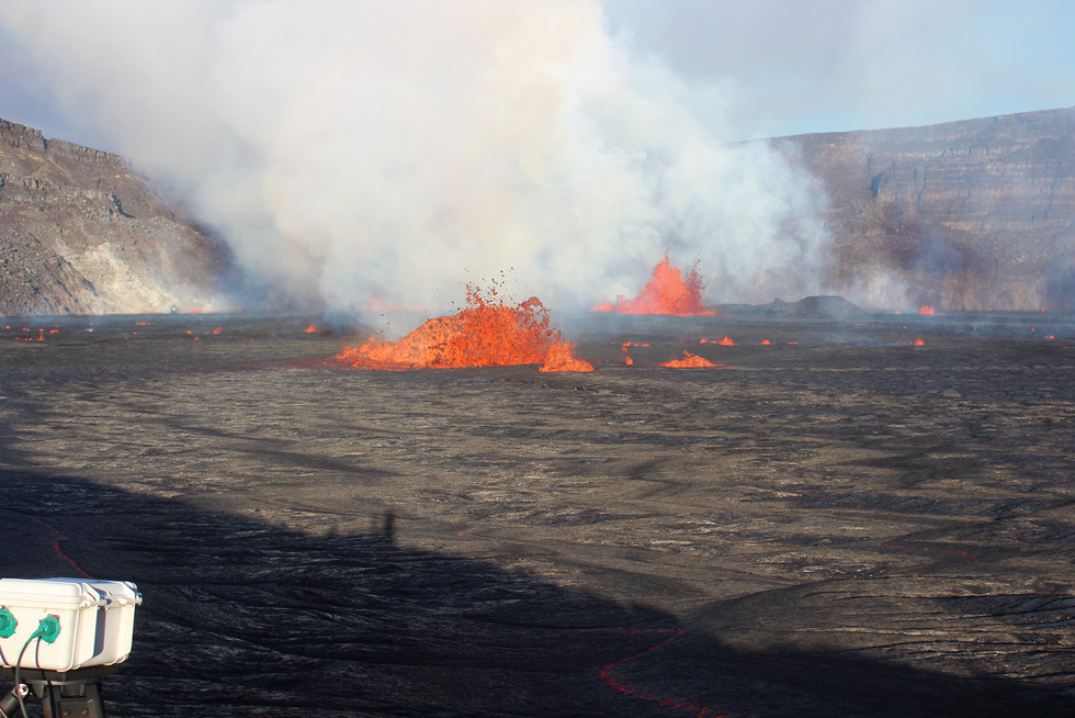 На Гавайях начал извергаться вулкан Килауэа. Фоторепортаж 6