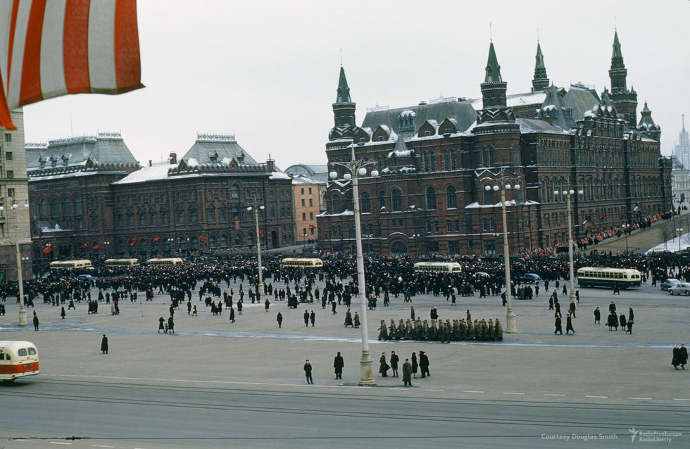 "Радио Свобода" оприлюднило унікальні знімки з похорону Сталіна. Фоторепортаж 3
