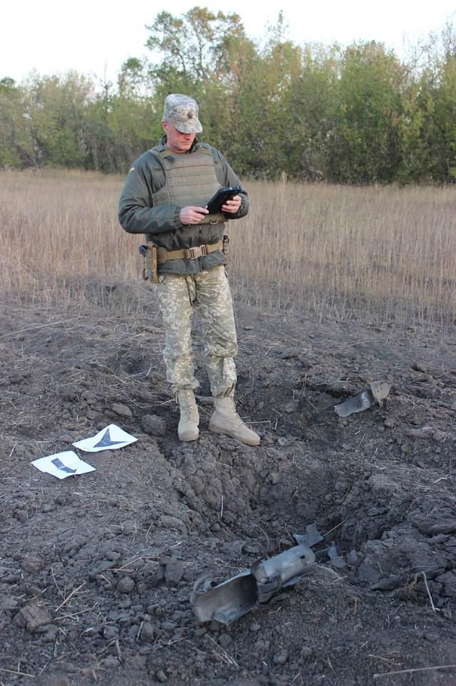 ﻿Штаб АТО: Бойовики стріляли з "Градів" по позиціях українських військових. Фоторепортаж 2