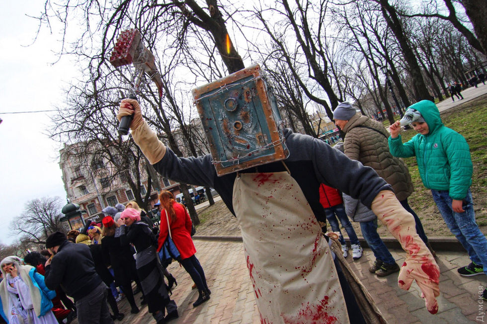 В Одессе прошел парад "Юморины". Фоторепортаж 1