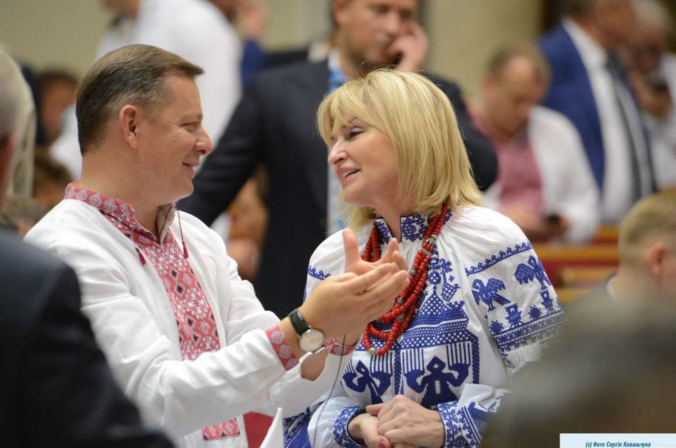 В День вышиванки украинские политики пришли на работу в национальной одежде. Фоторепортаж 6