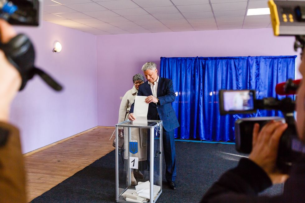На виборах в Україні проголосували кандидати у президенти. Фоторепортаж 4