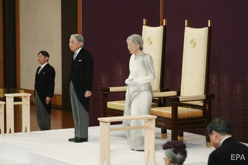 ﻿У Токіо відбулася церемонія зречення імператором престолу. Фоторепортаж  1
