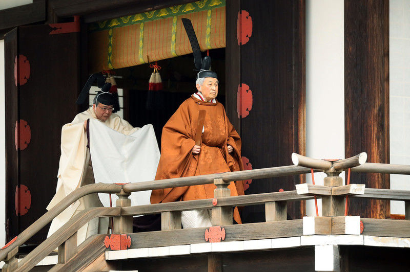 ﻿У Токіо відбулася церемонія зречення імператором престолу. Фоторепортаж  8