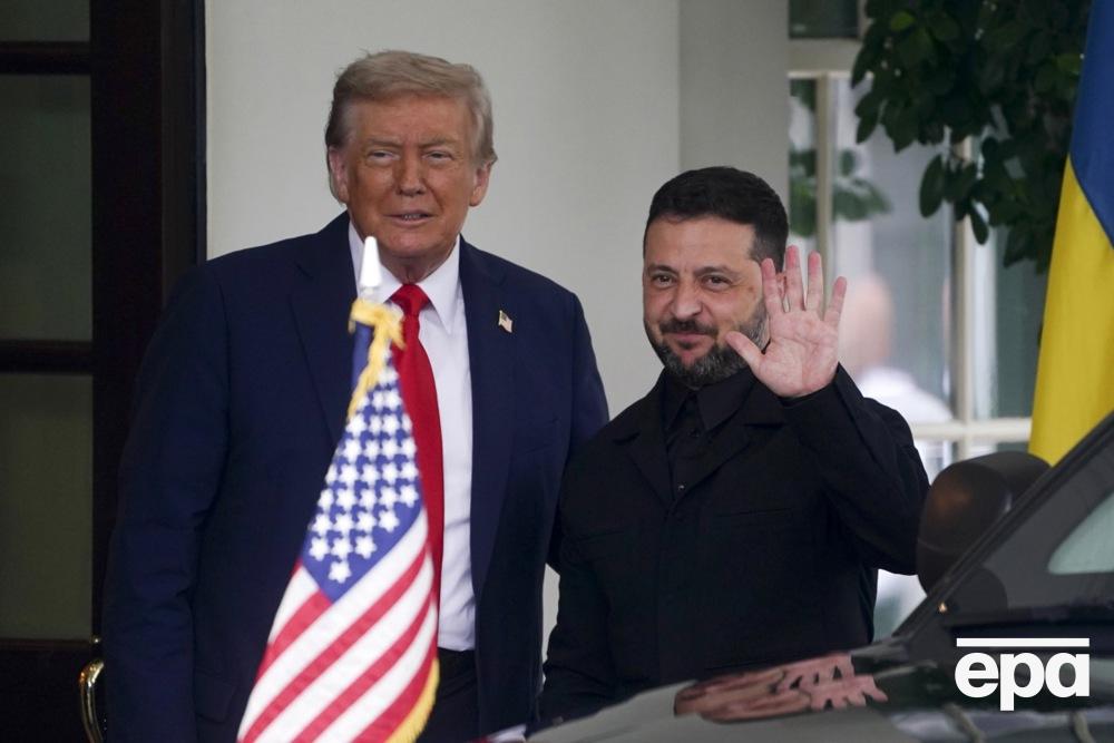 Зеленський приїхав у Білий дім, його зустрів особисто Трамп. Фоторепортаж 5